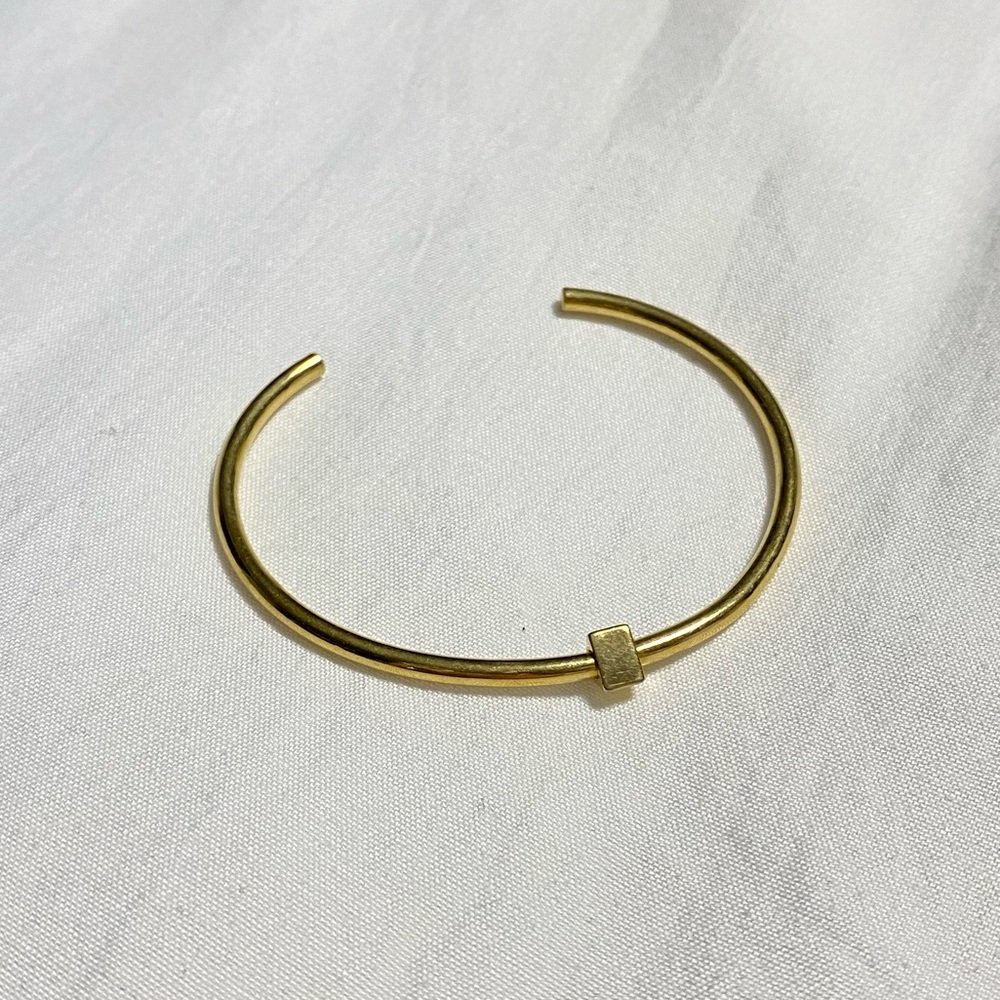 Gold Plated Triangle Bracelet